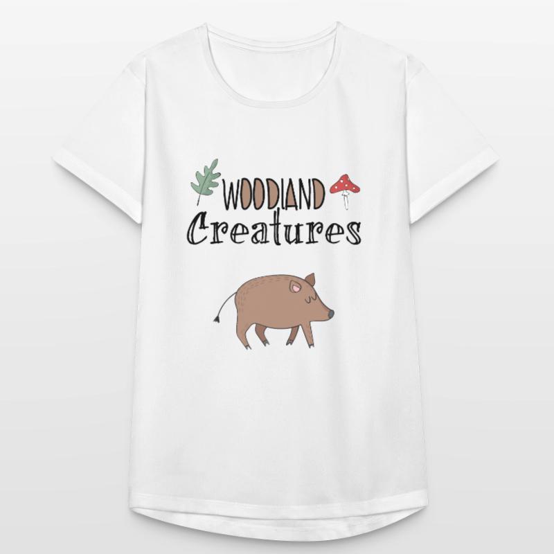 dzik Koszulka damska oddychająca