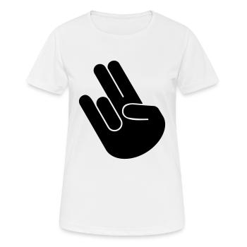 two in the pink one for the stink - Women's Breathable T-Shirt - white - Front - AI Model Female 172 dark (172cm)