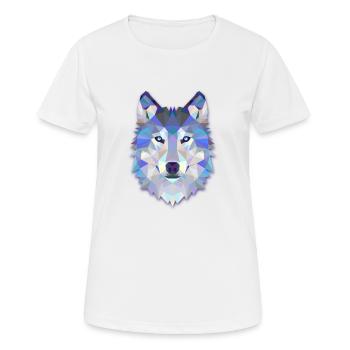 Wolf - Wolf - Women's Breathable T-Shirt - white - Front - AI Model Female 172 dark (172cm)