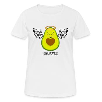Heilige Guacamole - Frauen T-Shirt atmungsaktiv - Weiß - Vorne - AI Model Female 172 dark (172cm)