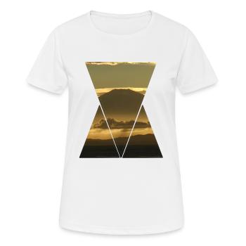 Volcan - T-shirt respirant Femme - blanc - Devant - AI Model Female 172 dark (172cm)