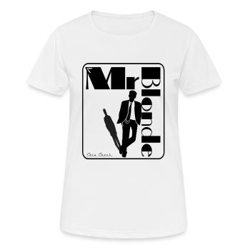 mr blond - Frauen T-Shirt atmungsaktiv - Weiß - Vorne - AI Model Female 172 dark (172cm)