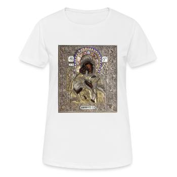 Icon. Orthodox icon - Women's Breathable T-Shirt - white - Front - AI Model Female 172 dark (172cm)