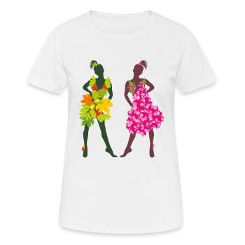 Summer and autumn girls - Women's Breathable T-Shirt - white - Front - AI Model Female 172 dark (172cm)