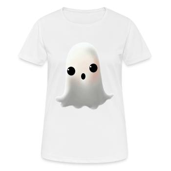 FANTÔME SYMPA - T-shirt respirant Femme - blanc - Devant - AI Model Female 172 dark (172cm)