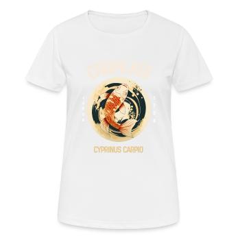 Traditionelles Japan - Frauen T-Shirt atmungsaktiv - Weiß - Vorne - AI Model Female 172 dark (172cm)