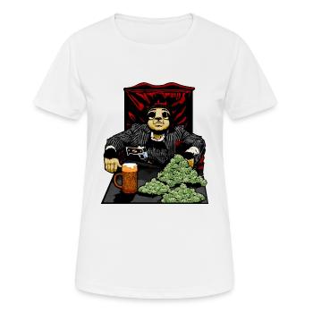 Scar sloth - Women's Breathable T-Shirt - white - Front - AI Model Female 172 dark (172cm)