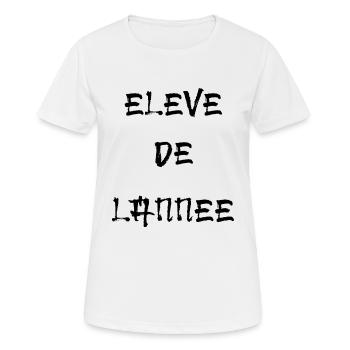 ELEVE DE L'ANNEE, T-SHIRT ELEVE ET ETUDIANT(E) - T-shirt respirant Femme - blanc - Devant - AI Model Female 172 dark (172cm)