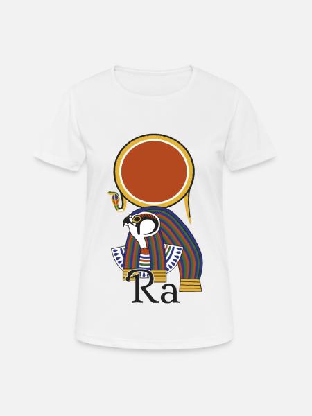 Ra Sun Gott - Frauen T-Shirt atmungsaktiv - Weiß