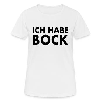 I'm up for it - Women's Breathable T-Shirt - white - Front - AI Model Female 172 dark (172cm)