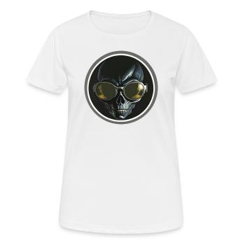 They live - Women's Breathable T-Shirt - white - Front - AI Model Female 172 dark (172cm)