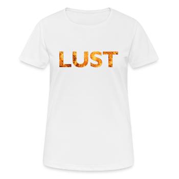 Desire - Women's Breathable T-Shirt - white - Front - AI Model Female 172 dark (172cm)