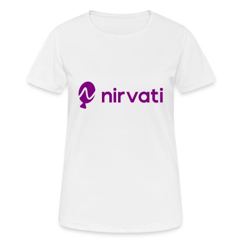 Nirvati Logo - Women's Breathable T-Shirt