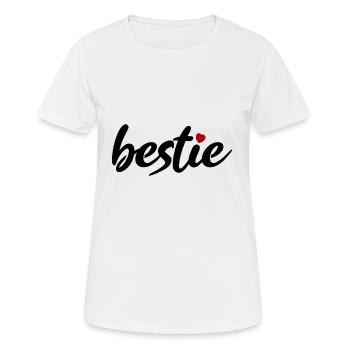 beast - Women's Breathable T-Shirt - white - Front - AI Model Female 172 dark (172cm)