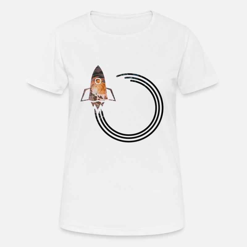 rocket - Women's Breathable T-Shirt - white