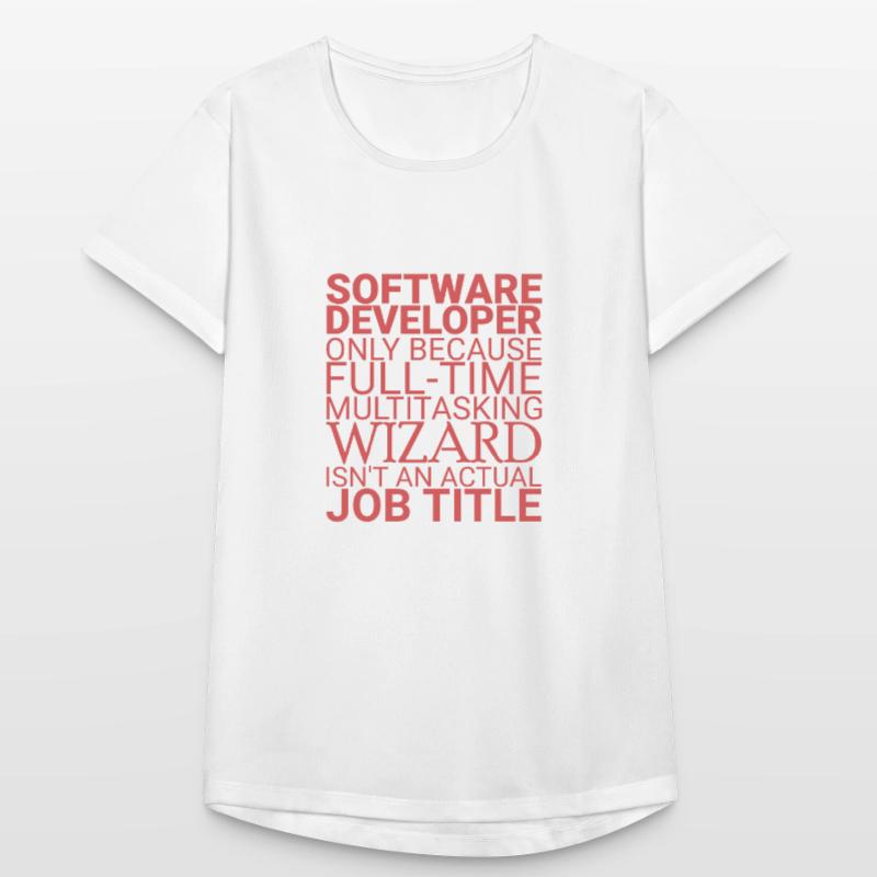 "Software Developer Wizard | Programmierer" Frauen T-Shirt atmungsaktiv