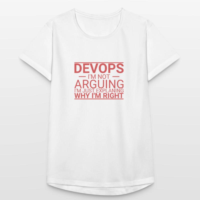 DevOps Arguing | Software Development" Women's Breathable T-Shirt