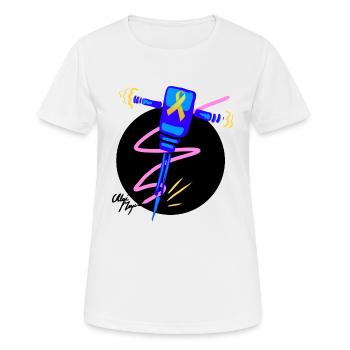 No I'm not crazy it's my endometriosis - Women's Breathable T-Shirt - white - Front - AI Model Female 172 dark (172cm)