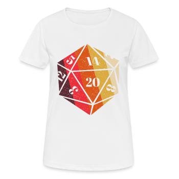 RPG RPG jeux de rôle sur table jeu de rôle de joueur - T-shirt respirant Femme - blanc - Devant - AI Model Female 172 dark (172cm)