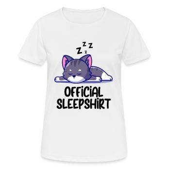 Lustiges Bild Witzig Humor Geschenkidee - Frauen T-Shirt atmungsaktiv - Weiß - Vorne - AI Model Female 172 dark (172cm)