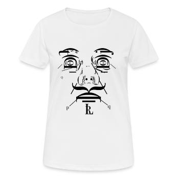 Smikal - T-shirt respirant Femme - blanc - Devant - AI Model Female 172 dark (172cm)