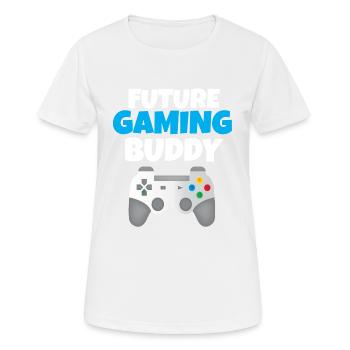 Gamer Child - Women's Breathable T-Shirt - white - Front - AI Model Female 172 dark (172cm)