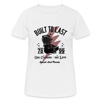 un cylindre un amour monocylindre - T-shirt respirant Femme - blanc - Devant - AI Model Female 172 dark (172cm)