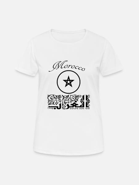 Morocco - Women's Breathable T-Shirt - white