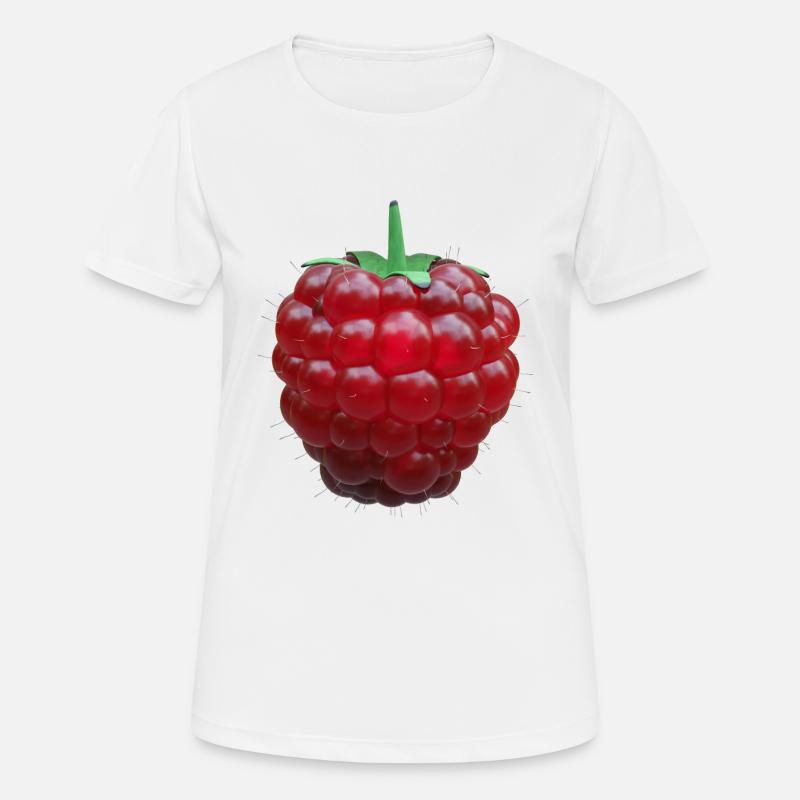 Raspberry - Women's Breathable T-Shirt - white