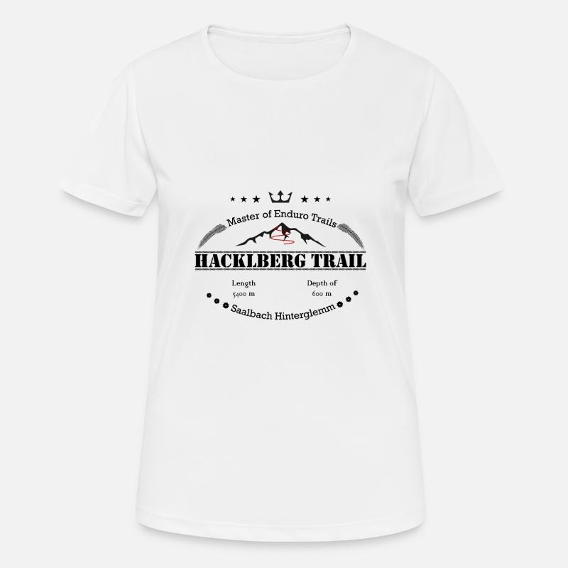 Master Enduro Trail Hacklberg Trail Saalbach Rad - Women's Breathable T-Shirt - white