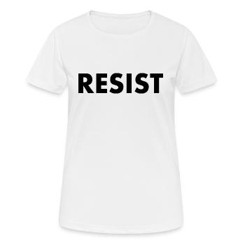 Resist - T-shirt respirant Femme - blanc - Devant - AI Model Female 172 dark (172cm)