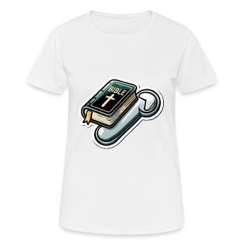 Slide to Activate Pioneer Mode - Women's Breathable T-Shirt - white - Front - AI Model Female 172 dark (172cm)