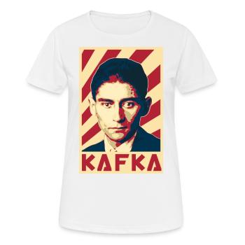 Franz Kafka - Frauen T-Shirt atmungsaktiv - Weiß - Vorne - AI Model Female 172 dark (172cm)