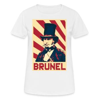 Isambard Kingdom Brunel - Women's Breathable T-Shirt - white - Front - AI Model Female 172 dark (172cm)