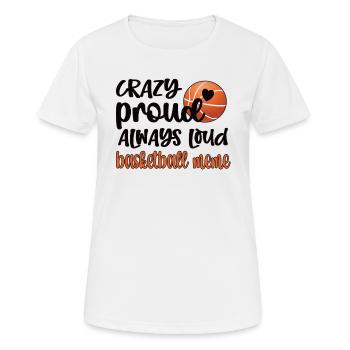 Meme Oma Von Basketballspieler Basketball Meme - Frauen T-Shirt atmungsaktiv - Weiß - Vorne - AI Model Female 172 dark (172cm)