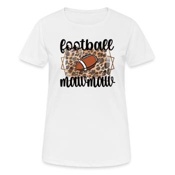 Football Mawmaw Grandma Of Football Player Mawmaw - Frauen T-Shirt atmungsaktiv - Weiß - Vorne - AI Model Female 172 dark (172cm)