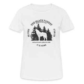 Nature is not a place to visit, it is home - Women's Breathable T-Shirt - white - Front - AI Model Female 172 dark (172cm)