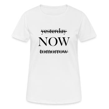 motivation - Women's Breathable T-Shirt - white - Front - AI Model Female 172 dark (172cm)
