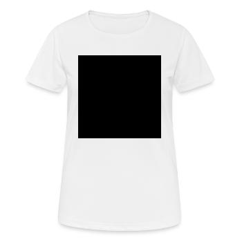 noir - T-shirt respirant Femme - blanc - Devant - AI Model Female 172 dark (172cm)