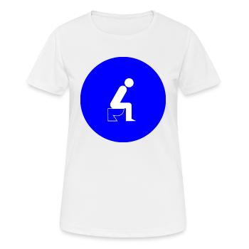 bath bath bathtub bathtub shower shower98 - Women's Breathable T-Shirt - white - Front - AI Model Female 172 dark (172cm)