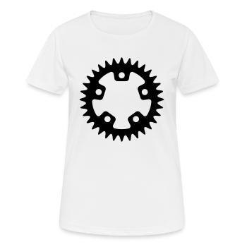 Bike - Bike - Women's Breathable T-Shirt - white - Front - AI Model Female 172 dark (172cm)