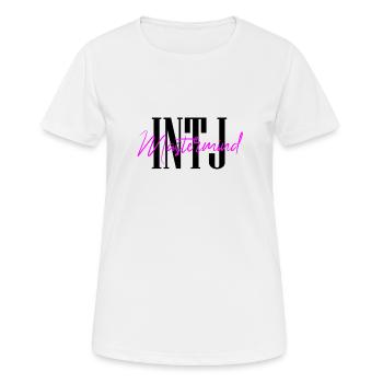 INTJ Theme 1 - Dark - T-shirt respirant Femme - blanc - Devant - AI Model Female 172 dark (172cm)