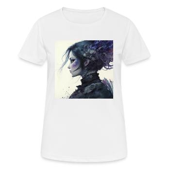 Don t stop when you re tired stop when you re done - Frauen T-Shirt atmungsaktiv - Weiß - Vorne - AI Model Female 172 dark (172cm)