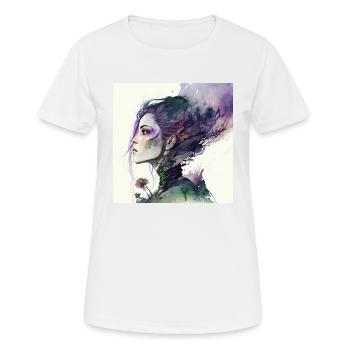 No limits just results - Women's Breathable T-Shirt - white - Front - AI Model Female 172 dark (172cm)