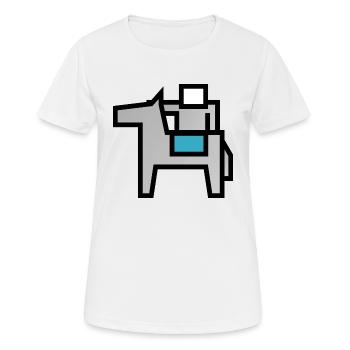 army soldier soldier knight world war ww63 - Women's Breathable T-Shirt - white - Front - AI Model Female 172 dark (172cm)
