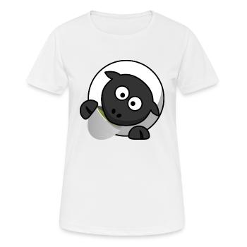 tea breakfast breakfast coffee87 - Women's Breathable T-Shirt - white - Front - AI Model Female 172 dark (172cm)
