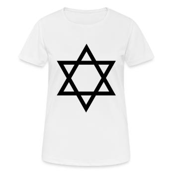 davidstern__f1 - Women's Breathable T-Shirt - white - Front - AI Model Female 172 dark (172cm)