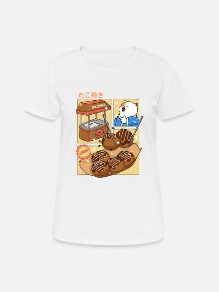 The Best Takoyaki - Women's Breathable T-Shirt - white