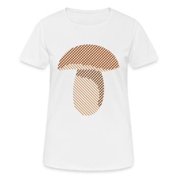 Penny bun - Women's Breathable T-Shirt - white - Front - AI Model Female 172 dark (172cm)