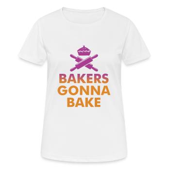 BAKERS SKIRT BAKE V2 - Women's Breathable T-Shirt - white - Front - AI Model Female 172 dark (172cm)